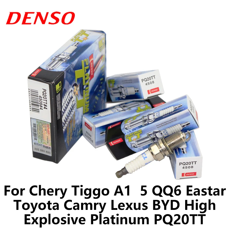 DENSO Car Spark Plug For Chery Tiggo 1.8L A1 5 QQ6 Eastar Toyota Camry