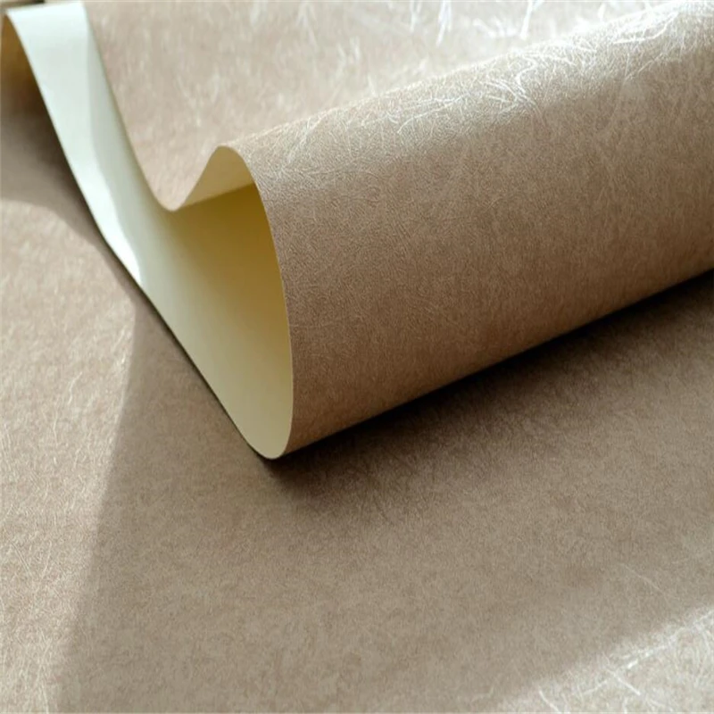 Beibehang Modern PVC silk wallpaper hotel decoration drawing solid color clothing store living room bedroom 3d wallpaper rolls