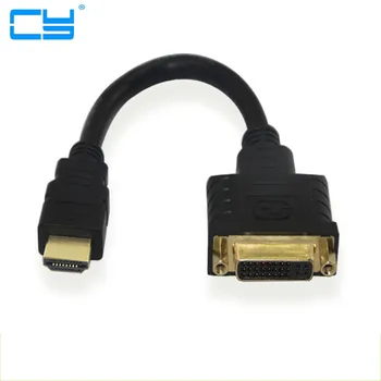 

DVI Female to HDMI Male Adapter Converter Cable For PC Laptop HDTV HDMI DVI adapter cable