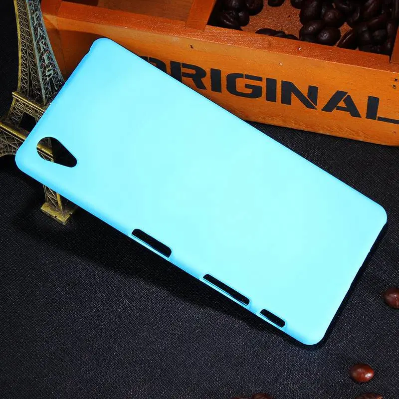 Разноцветный роскошный прорезиненный матовый пластиковый жесткий чехол для sony Xperia X/X Dual F5122 5," Чехол для мобильного телефона s - Цвет: Sky Blue