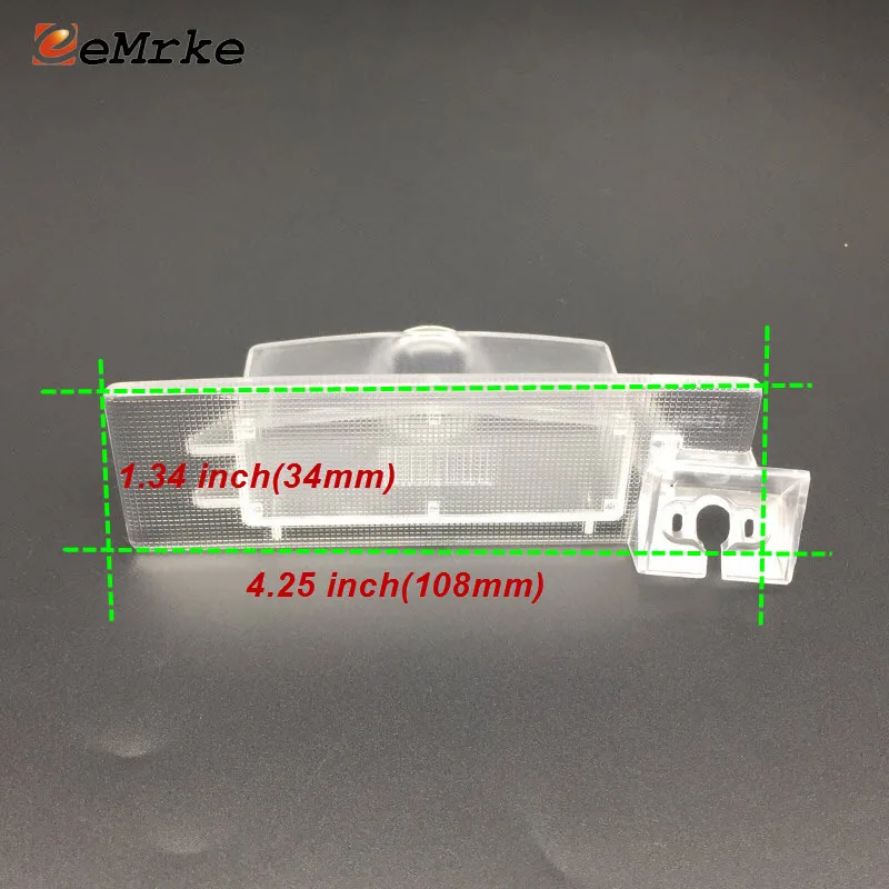 EEMRKE Автомобильная камера заднего вида Кронштейн номерного знака фары корпус крепление для Kia Optima K5 Magentis GE Sorento UM Sportage QL