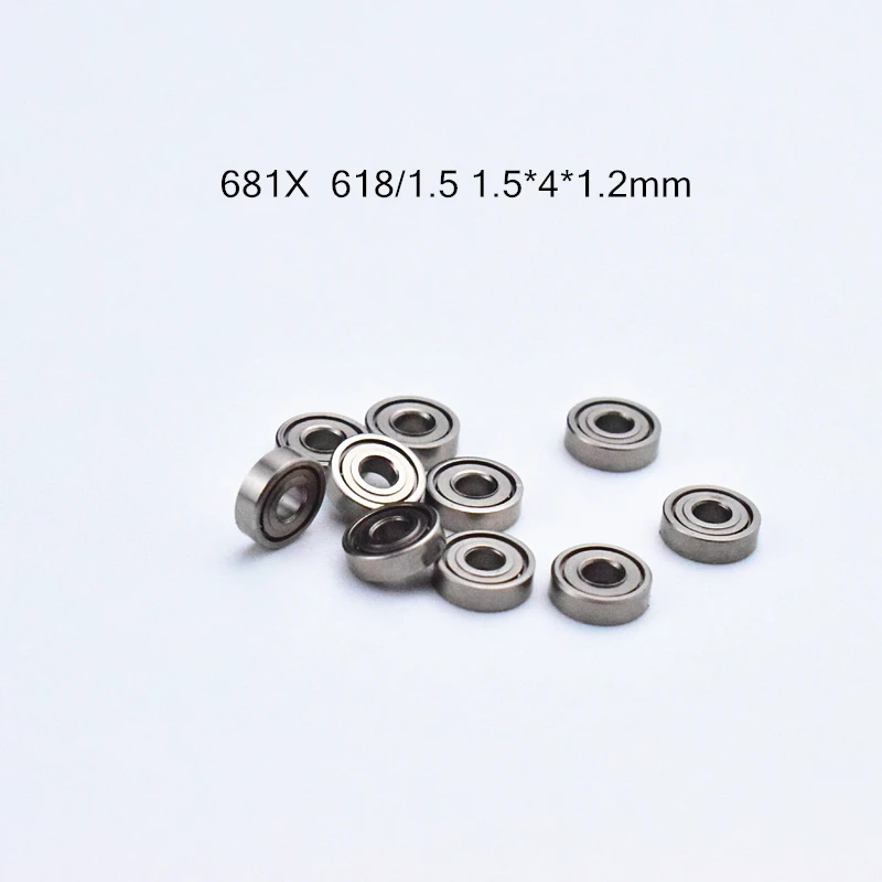 681X 1 5*4*1 2 (мм) 10 шт. 681 618/1.5 Подшипник Бесплатная доставка ABEC 5 подшипники