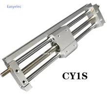 CY1S CY1S32 Storke100-500mm магнитная муфта бесштоковый цилиндр пневматический CY1S32-100 CY1S32-200 CY1S32-300 CY1S32-400