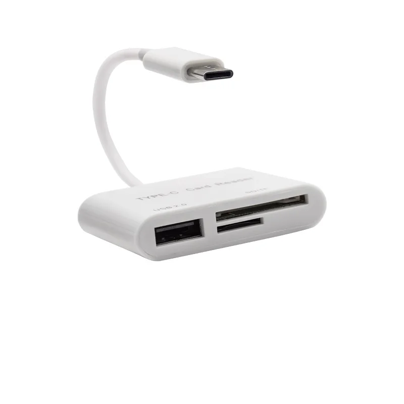 Устройство для чтения SD-карт 3 в 1 USB 2 0 кабель Type C Micro SD TF смарт-устройство карт