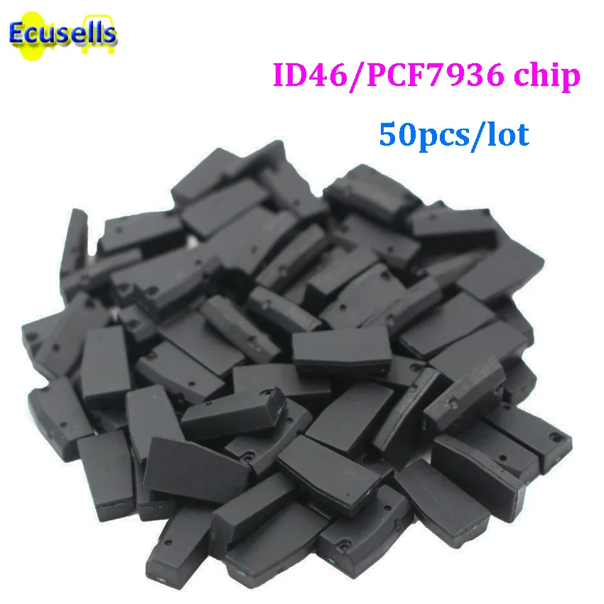 50pcs/lot Car key transponder Blank PCF7936AS PCF7936 id46 tango ...