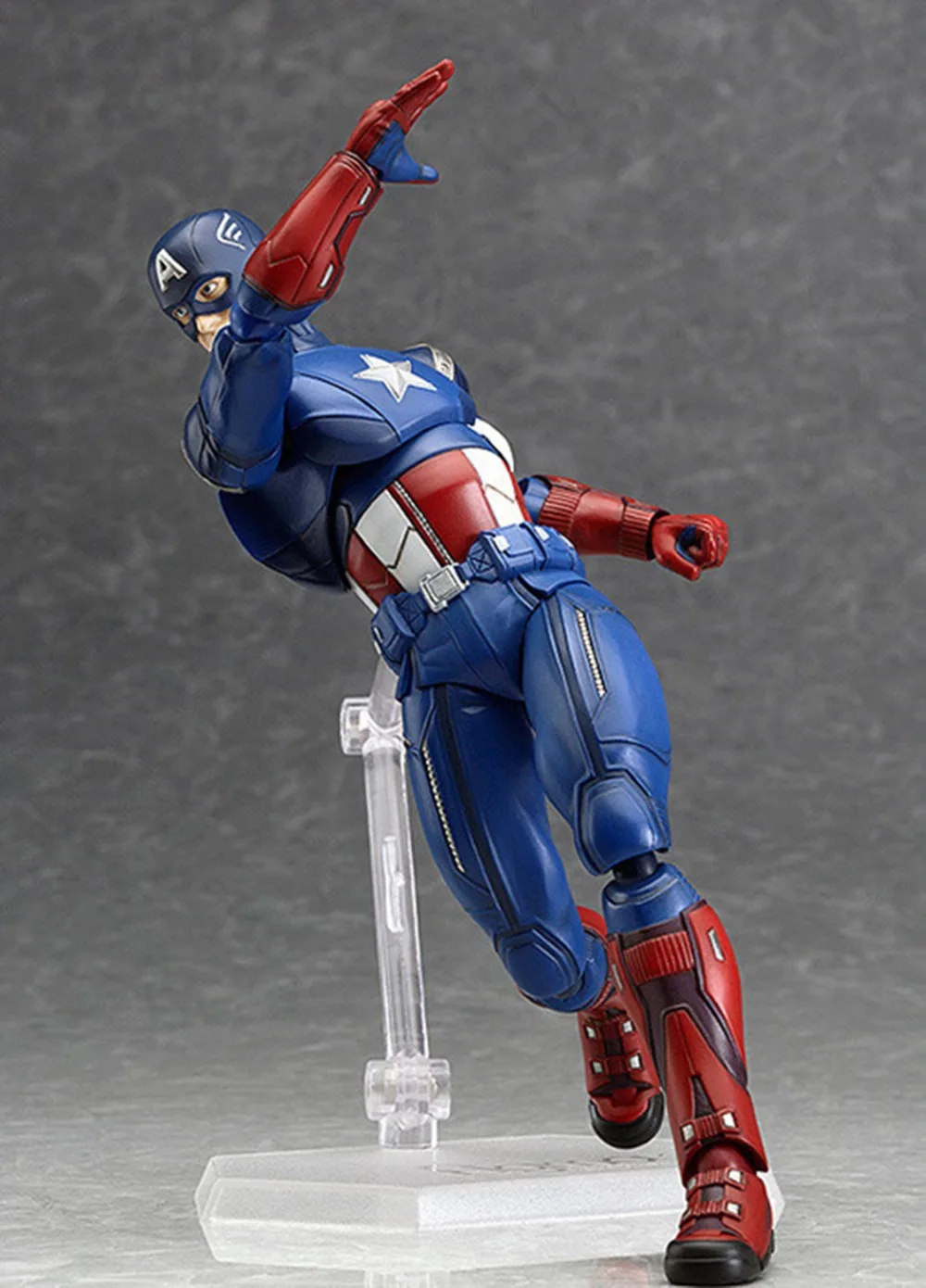 Мстители супергерой Капитан Америка Figma #226 Стивен Роджерс подвижные ПВХ Фигурки