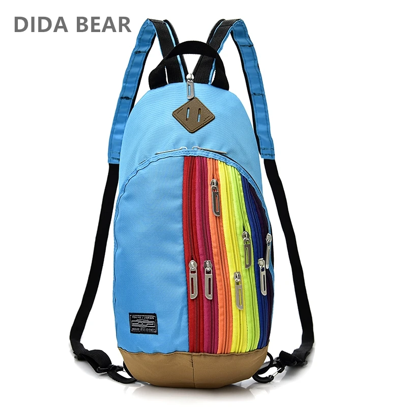 0 : Buy Waterproof Nylon Backpacks Fashion Small Backpack for Girls Women Chest ...