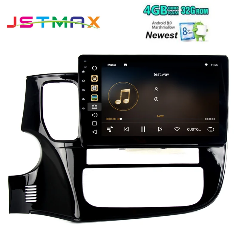 Idoing-2Din-10-2-Android8-0-7-1-Car-Multimedia-Player-Steering-Wheel-For-Mitsubishi-Outlander