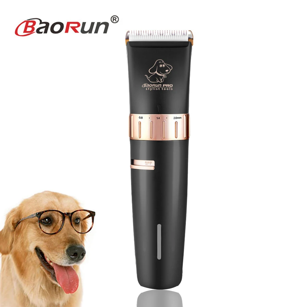 Professional Dog Hair Trimmer Rechargeable Pet Clipper Animals Grooming 2000mA Battery Cat Cutters | Дом и сад