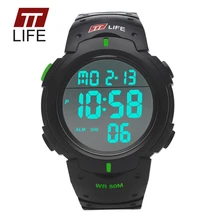 TTLIFE Brand Watch Men Sports Digital Analog LED Watches for Mens Waterproof Military Multifunction Wrist Watches 2016 Hot TS02