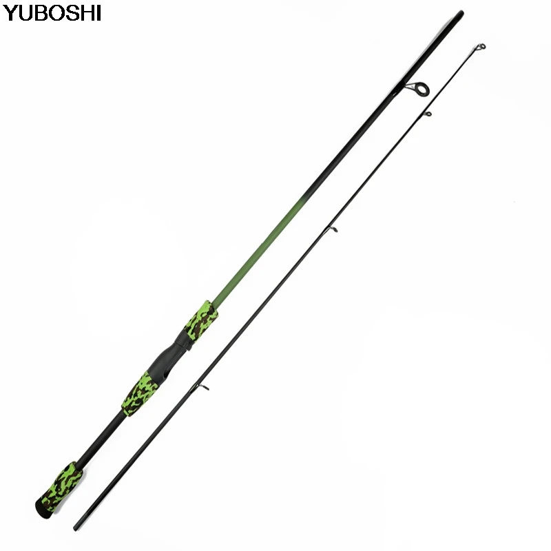 Стеклянные жесткие удочки YUBOSHI морские 1 8 м 2 секции 6 15 вес приманки фунтов