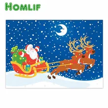 Azqsd cheia de diamantes pinturas ponto Sika олень Санта Рождественский подарок lichtbak voor алмазная живопись на заказ