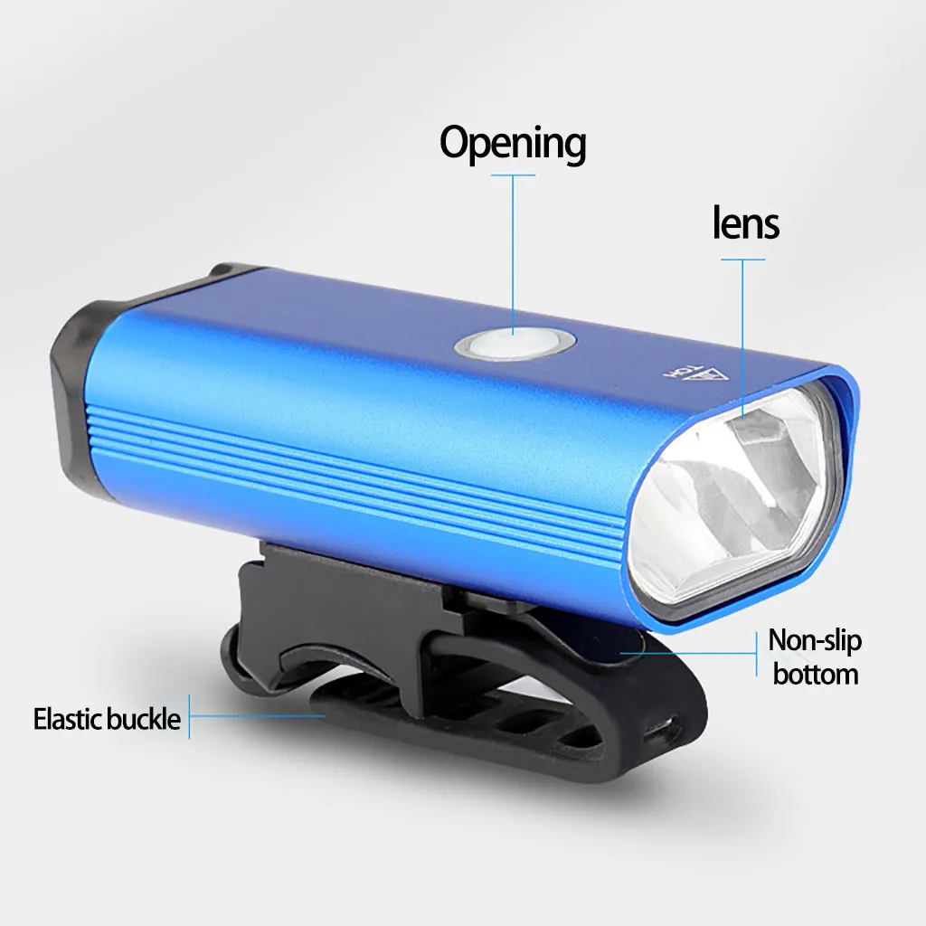 

USB Rechargeable LED Bicycle Bright Bike Front Headlight Lamp Waterproof HOT Portable COB LED Camping Hiking Mini Light 30