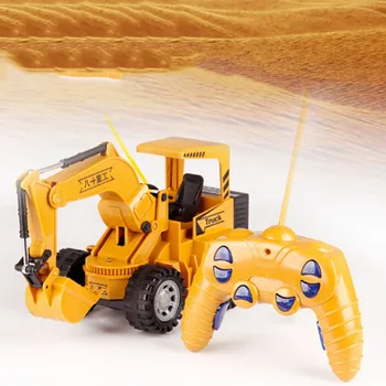 

Mini Wireless RC Excavator Engineering Constructing Vehicle Truck Toys for Kid Children Remote Control Electronic Mold