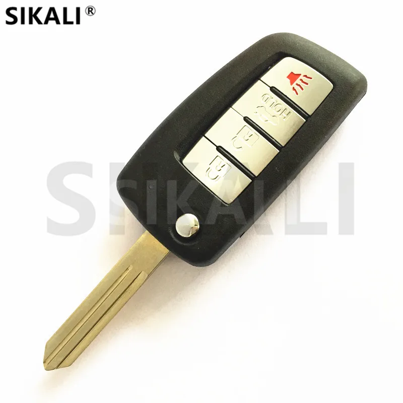 SIKALI новый обновленный дистанционный Автомобильный ключ для NISSAN Almera Altima Note Qashqai