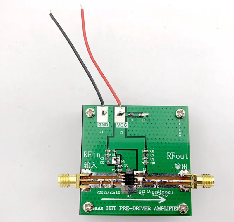 0.8MZH 1Gmz 2 Вт Высокая мощность линейность RF широкополосный усилитель мощности для