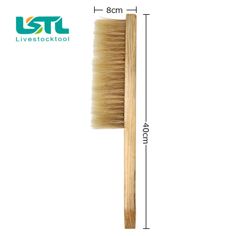 

Free Shipping Rows Synthesis Mixed Hair Bee Brush for Cleaning Apiculture Beekeeping Equipment and Tools d12