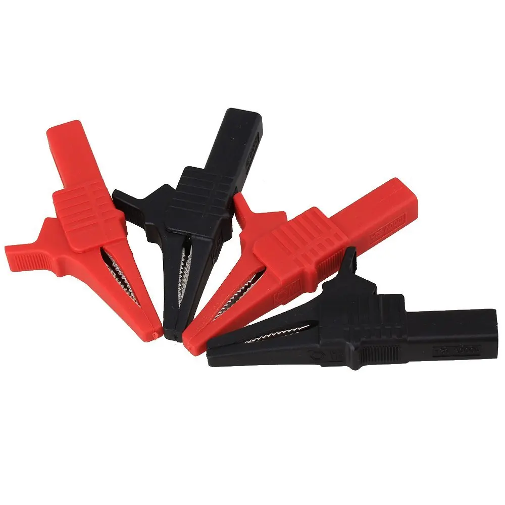 

4PCS 32A 1000V Copper Alligator Clip for Banana PLUG Multimeter pen Test Probe