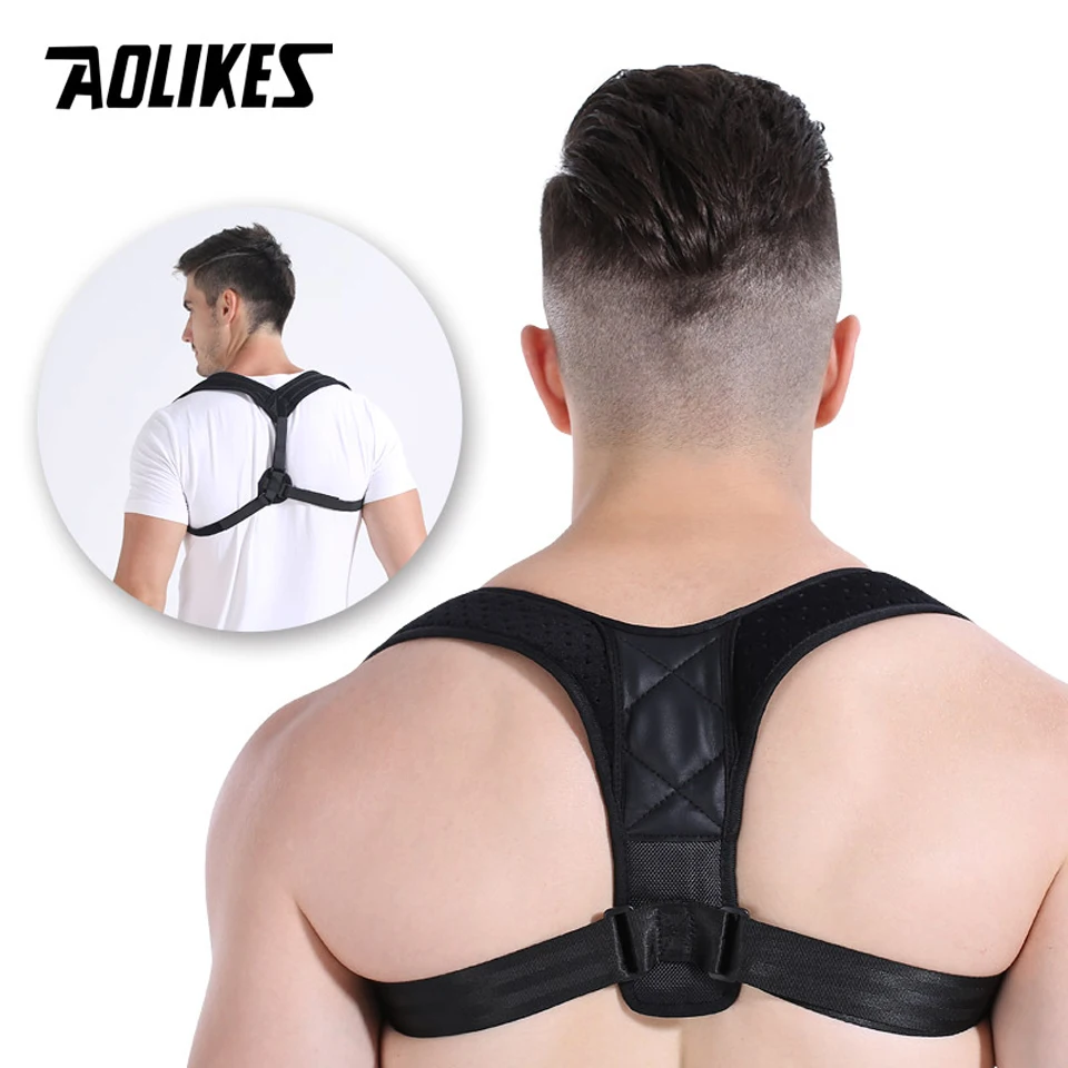AOLIKES Back Posture Corrector Clavicle Support Belt Back Slouching Corrective Posture Correction Spine Braces Supports Health AOLIKES Back Posture Corrector Clavicle Support Belt Back Slouching Corrective Posture Correction Spine Braces Supports Health