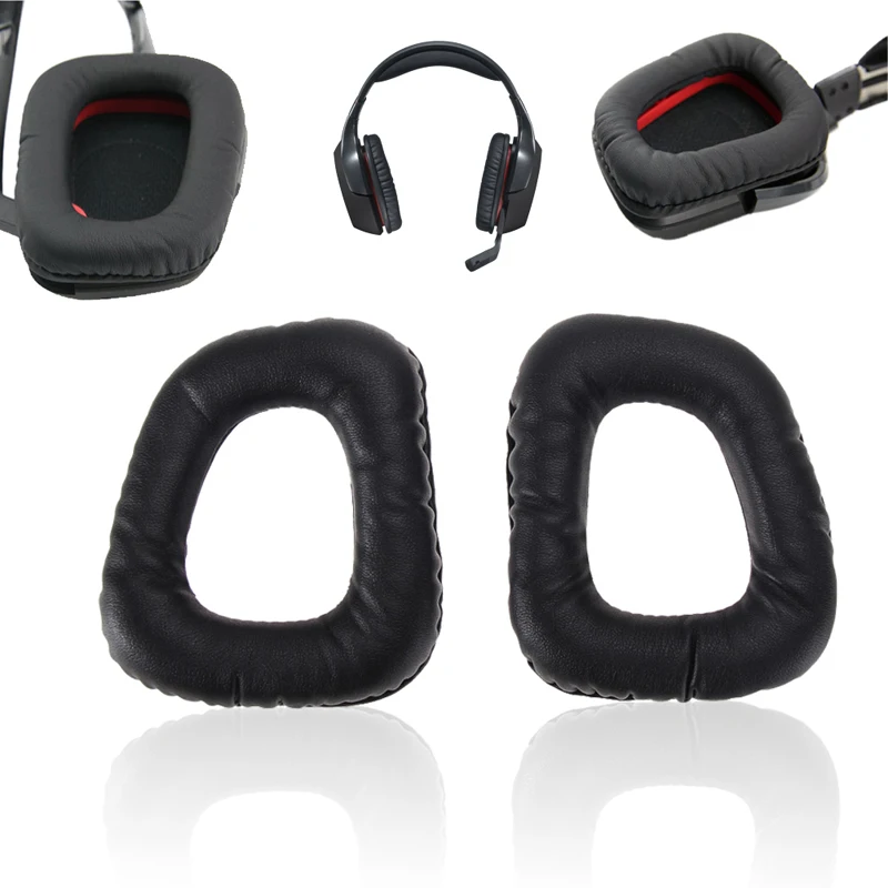 Мягкие Сменные амбушюры для logitech G430 1 пара высококачественные наушников Logitech G35