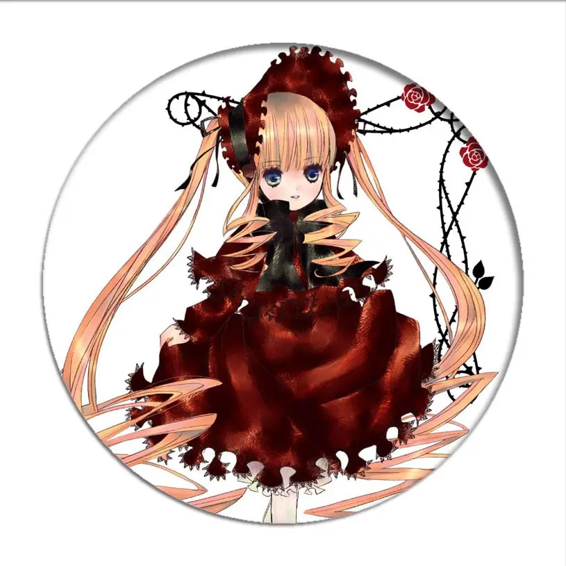 1 шт. Rozen Maiden Suigintou Косплей значки Shin ku брошь заколки Sui sei seki коллекция значков для