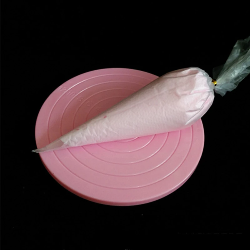 

Best Selling Cake Tools 360 Rotating Craft Carousel Sugar Craft Decorative Bracket Cake Rotating Plate Platform Baking Tools