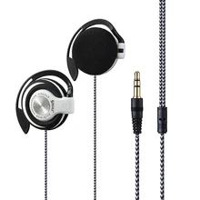 Free Shipping Headphones 3.5mm Headset EarHook Earphone For Mp3 Player Computer Mobile Telephone Earphone Wholesale