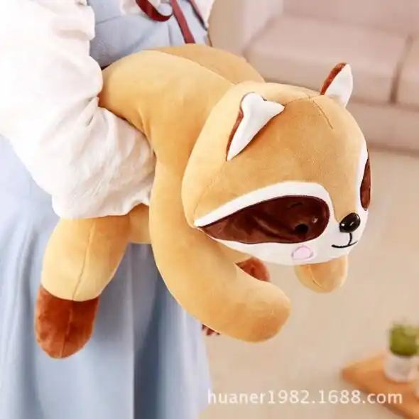 cute raccoon plush