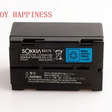 Для SOKKIA/TOPCON BDC70 литий-ионная батарея 7,2 в 5240 мАч для общей станции/gps, почтой