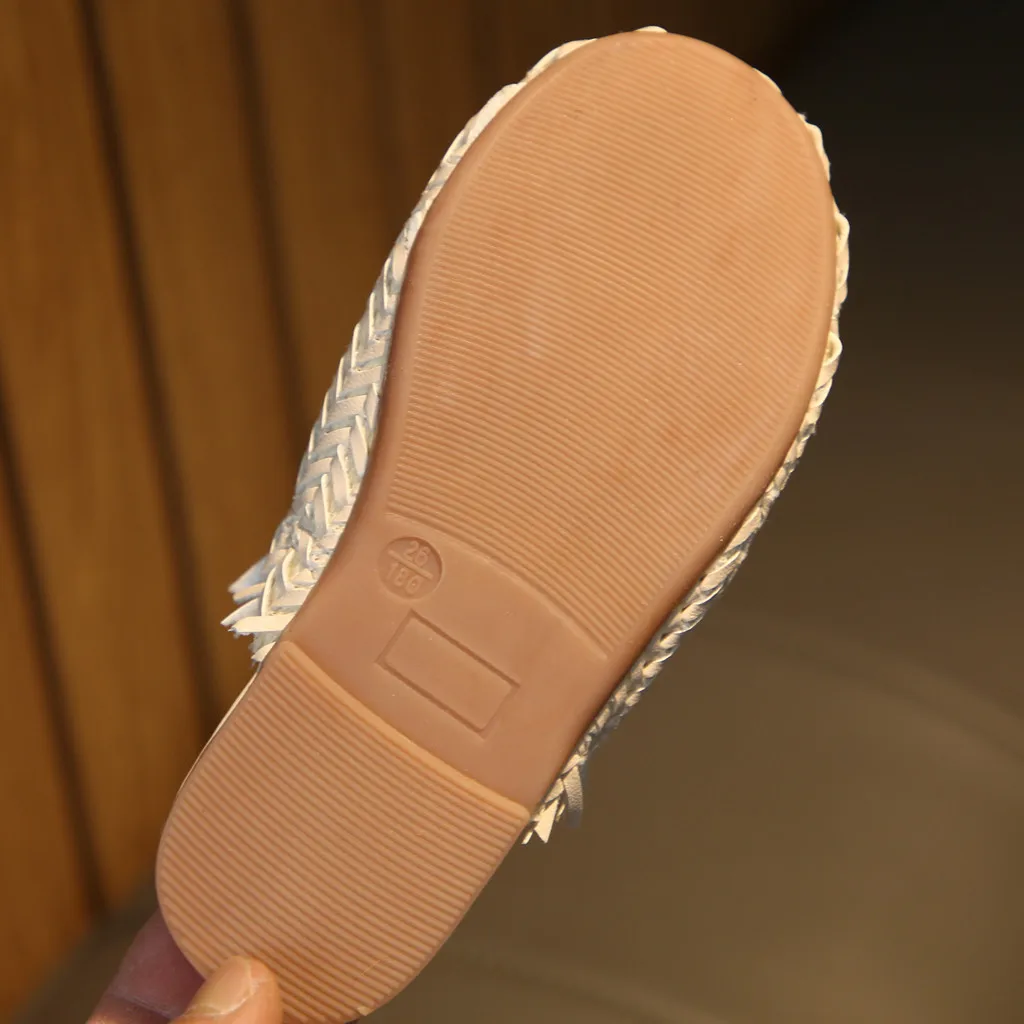 Детская обувь для маленьких девочек и мальчиков в стиле ретро; тонкая обувь для принцессы сандалии; Новинка года; Прямая поставка