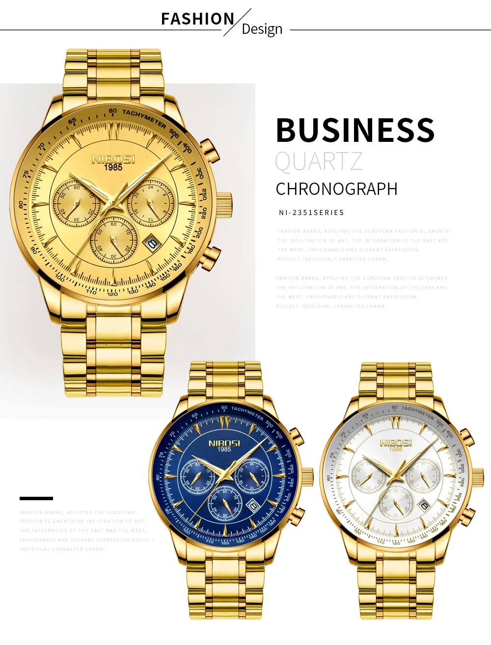 Relogio Masculino NIBOSI Quartz Watches Men Steel Band Men Watches 2018 Luxury Brand Waterproof Wrist Watches For Men Brand Saat (8)