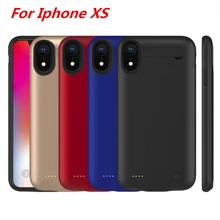 5200 мАч для iphone XS чехол для батареи умный ультра-тонкий высококачественный аккумулятор зарядное устройство крышка банка питания для iphone XS чехол для батареи