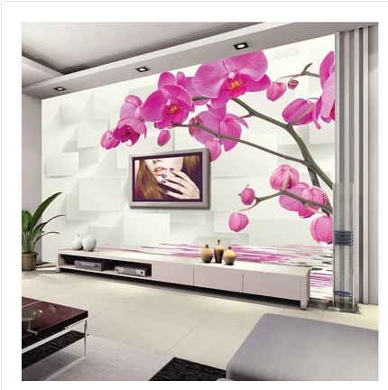 

3d wallpaper for bedroom sofa TV background wall paper modern brief romantic mural wallpaper wallpaper modern