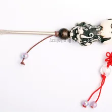 Элегантная костная игла для чая/ножа/резца, для приготовления спелого/сырого пуэр чая, аксессуары для чая пуэр, семена Бодхи искусства, с секретными подарками