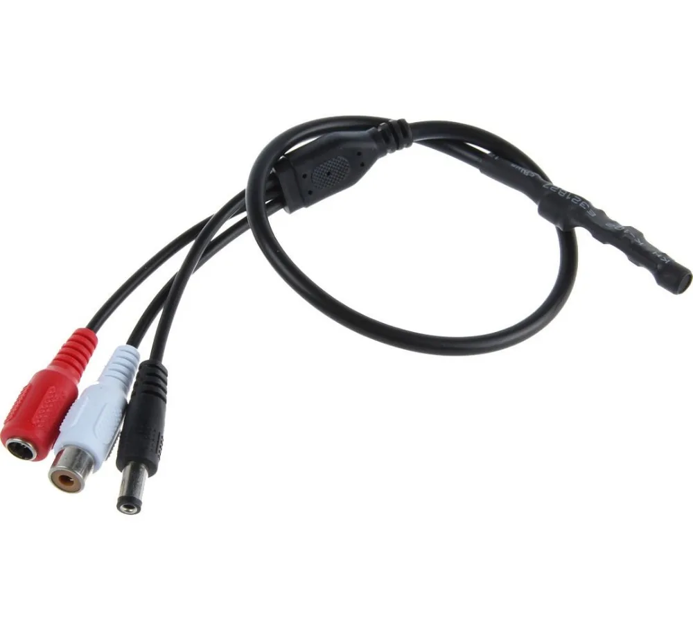 

Mini Microphone High Sensitive Pickup Audio Mic with Power for Cctv Security Camera DVR Sound