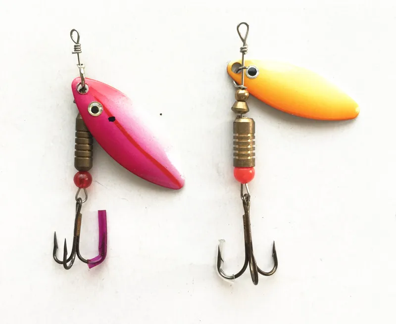6g Spinner Bait Artificial Pure Copper Material Pendant Fishing Lure