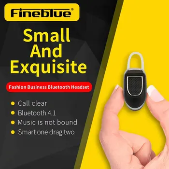 

FineBlue FX-6 Wireless Bluetooth earphone headphone In-line Control In-Ear Headset With Microphone Computer earbuds For Phone