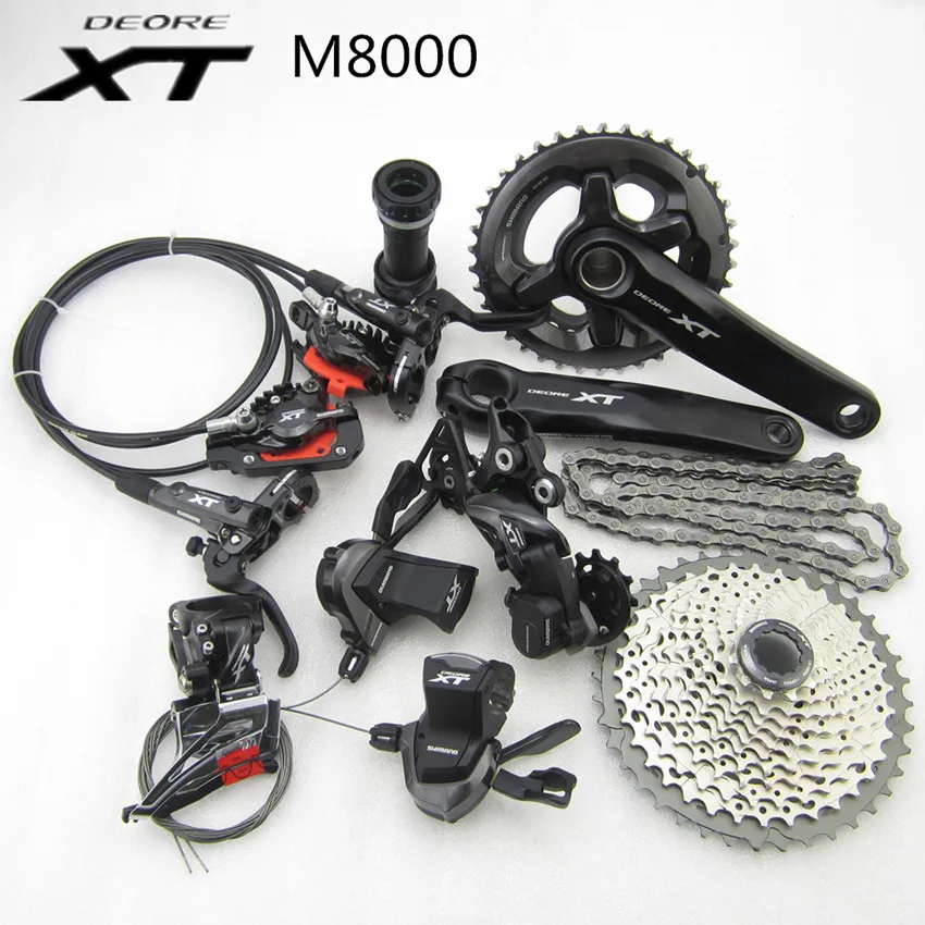 Shimano Deore XT M8000 Drivetrain bike bicycle mtb Group set