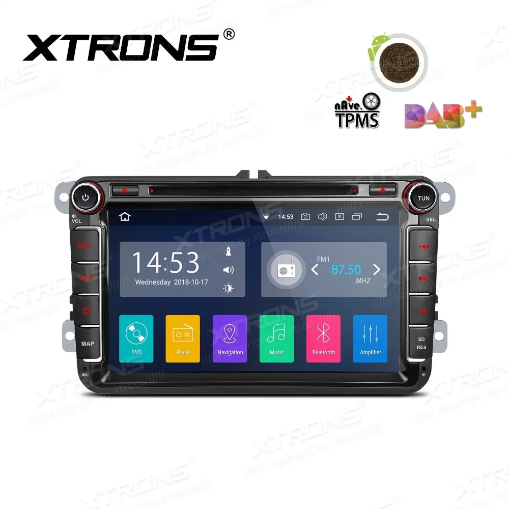 Clearance XTRONS 8" Android 8.1 Car DVD Player RDS Radio WIFI GPS for Volkswagen vw Beetle Bora Caddy Passat CC Sharan T5 Multivan Touran 0