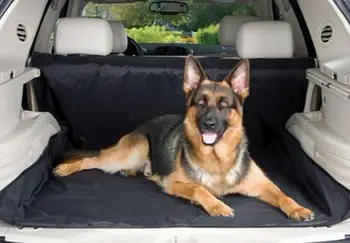 

Black Rear Seat Pet Dog Mat Liner Water Resistant Dust Dirt Protector For SUV
