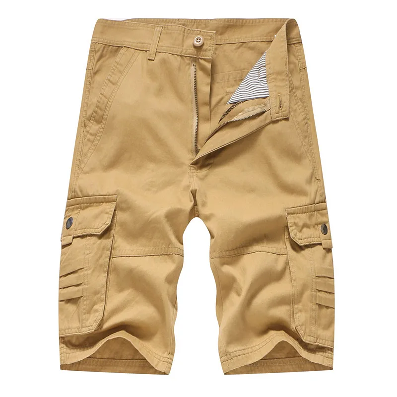 Модные Для мужчин Рубашки домашние летние Бизнес Pantalones прямой крой бермуды Hombre Для мужчин одноцветное Короткие штаны Для мужчин s верхняя одежда брюки