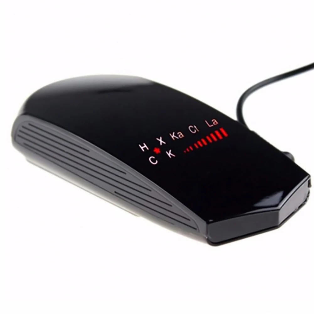 

V6 Car Anti Radar Detector 360Degree 16 Band Auto Laser LED Display car-detector Device Russian English Voice Alarm System