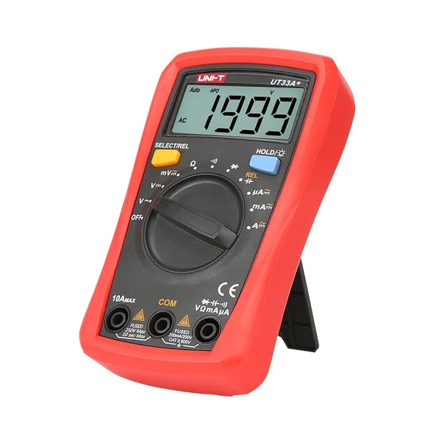 

Digital Multimeter UT33A+ UT33B+ UT33C+ UT33D+ Max voltage 600V Non-contact temperature tester with LCD backlight display