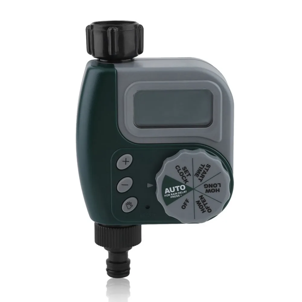 Прочный ЖК-дисплей электронный таймер воды Smart ирригации контроллер автоматического полива Системы аксессуары