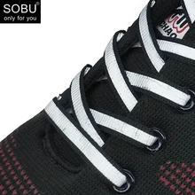 Fashion 47"/120cm Men Women Flat 4M Reflect Light Bumper Athletic Running Walking Sports Shoe Laces One Pair N007