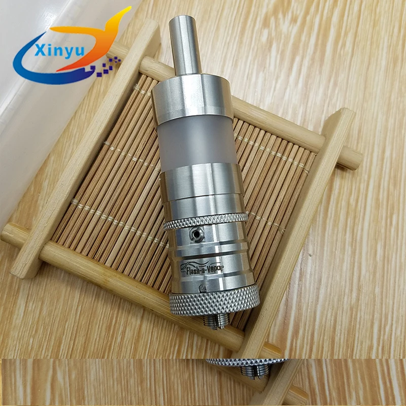  2018 Newest Flash e Vapor V4.5 RTA 6ML Capability 316 stainless steel Rebuildable Tank Atomizer 23M