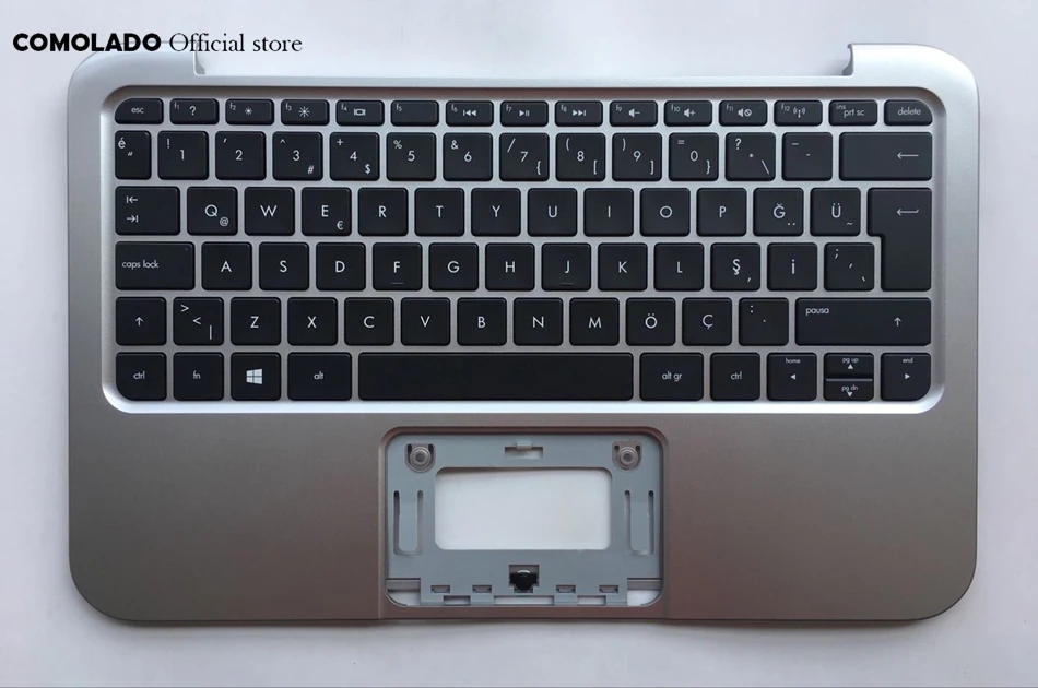 

TR Turkish Keyboard For HP ENVY X2 11-G003TU With Palmrest topcase Laptop Keyboard TR Layout