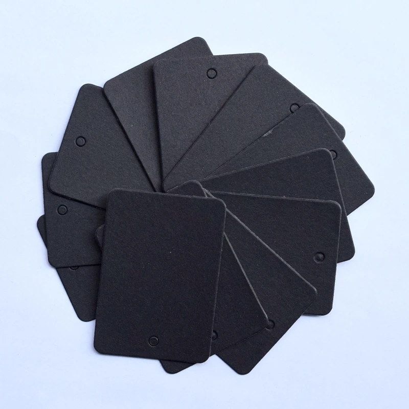 Черные карты из картона 200 шт. пустые ручной работы бумажные поделки скрапбукинг