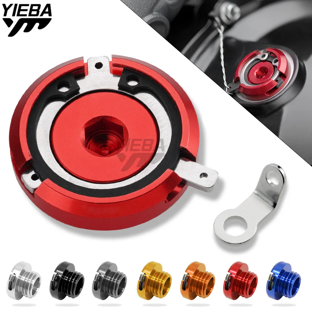

Motorcycle M20*2.5Cup Engine Oil Filter CoveCap For HONDA VFR800/F CBR600RR CBR300R/CB300F/FA 14-16 monster 1100evo Hyperstrada