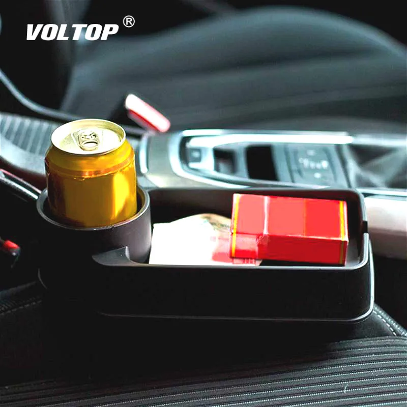 

Car Coasters Cup Holder Drinks Holders Car Organizer Seat Storage Box Car Gap Pocket Stowing Tidying Universal Folding
